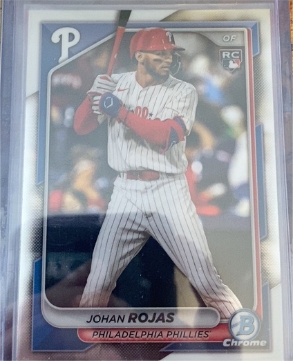 2024 Bowman Chrome #50 Johan Rojas — front