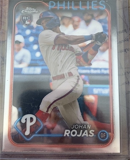 2024 Topps Chrome #273 Johan Rojas — front