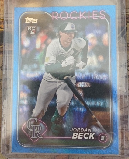 2024 Topps Chrome Update #USC20 Jordan Beck — front