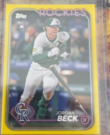 2024 Topps Update #US269 Jordan Beck — front
