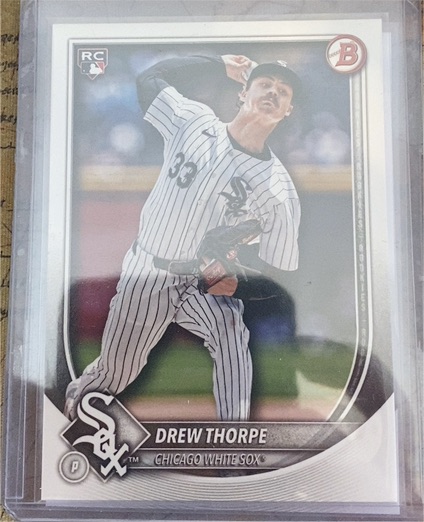 2025 Bowman #8 Drew Thorpe — front