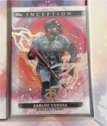 2024 Topps Inception #50 Carlos Correa — front