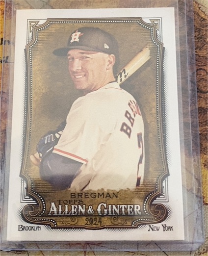 2024 Topps Allen & Ginter #320 Alex Bregman — front