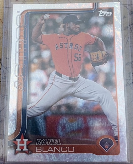 2025 Topps Series 1 #341 Ronel Blanco — front