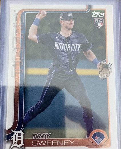 2025 Topps #67 Trey Sweeney — front