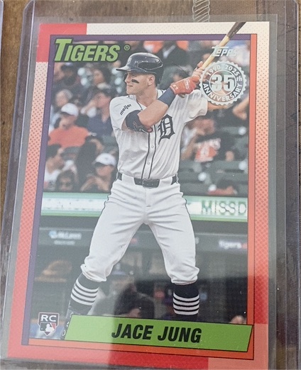 2025 Topps Series 1 #T90-55 Jace Jung — front