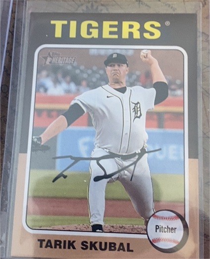 2024 Topps Heritage #247 Tarik Skubal — front