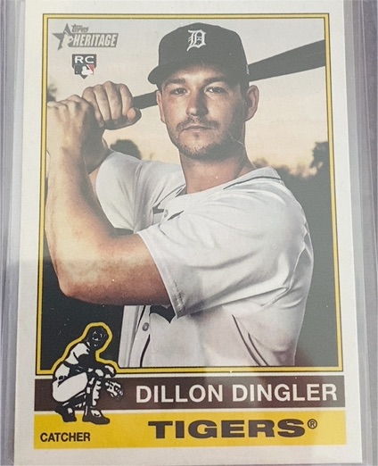 2025 Topps Heritage #130 Dillon Dingler — front