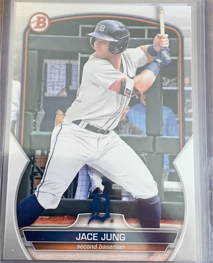 2023 Bowman Draft #BD-104 Jace Jung — front