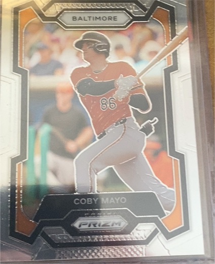 2024 Panini Prizm #182 Coby Mayo — front