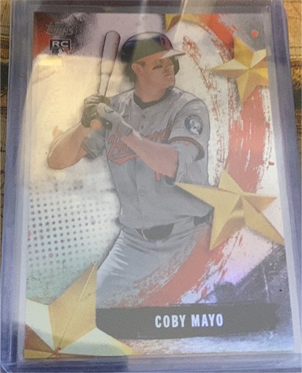 2025 Topps Series 1 Stars of MLB #SMLB-23 Coby Mayo — front