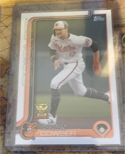 2025 Topps Series 1 #230 Colton Cowser — front