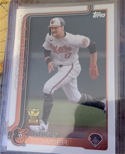 2025 Topps Series 1 #230 Colton Cowser — front