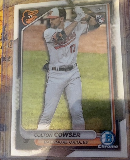 2024 Bowman Chrome #33 Colton Cowser — front