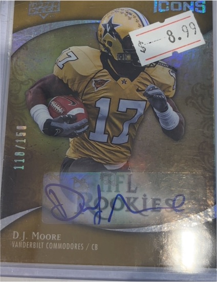 2009 Upper Deck Icons #110 D.J. Moore — front