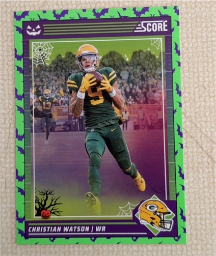 2024 Panini Score-A-Treat #104 Christian Watson — front