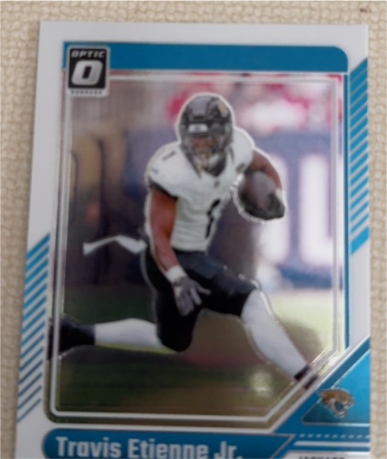 2024 Panini Donruss Optic #89 Travis Etienne Jr. — front