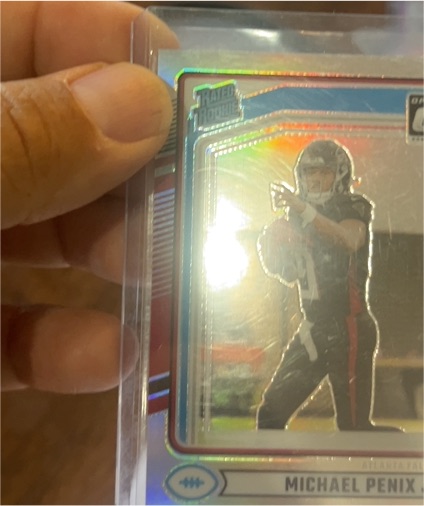 2021 Donruss Optic #204 Michael Penix Jr. — front