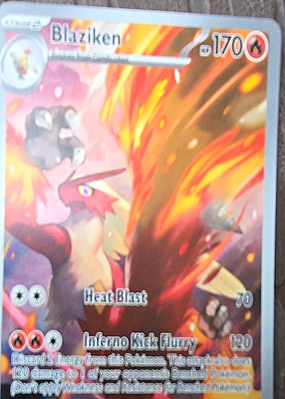 2023 Pokémon Destined Rivals #192 Blaziken — front