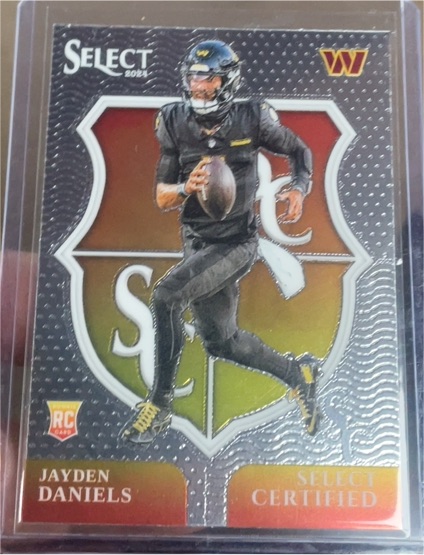 2024 Panini Select #2 Jayden Daniels — front