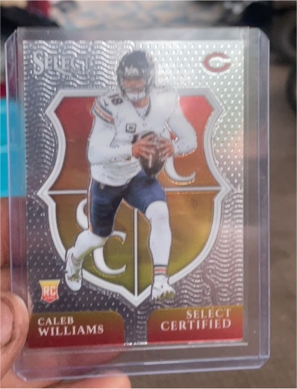 2024 Panini Select #1 Caleb Williams Select Certified Rookie — front
