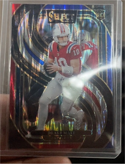 2024 Panini Select #13 Drake Maye — front