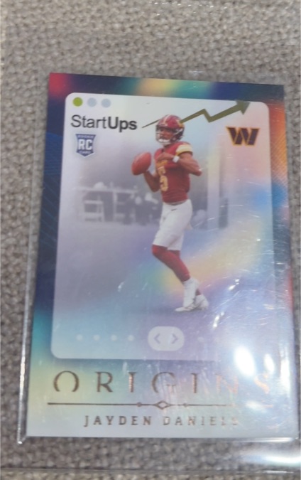 2024 Panini Origins Start-Ups #18 Jayden Daniels — front
