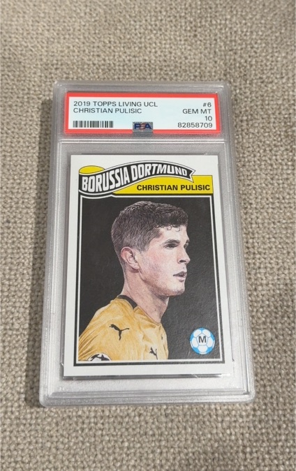 2019 Topps Living UCL #6 Christian Pulisic — front