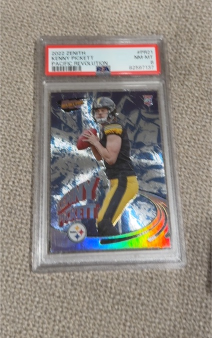 2022 Panini Zenith Pacific Revolution #PR-21 Kenny Pickett — front
