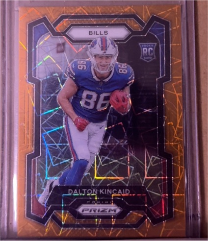 2023 Panini Prizm #308 Dalton Kincaid Rookie — front