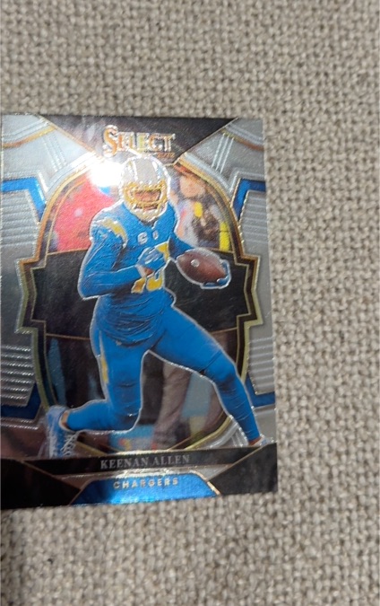 2022 Panini Select #15 Keenan Allen — front