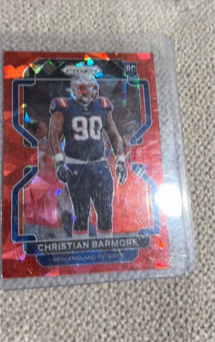 2021 Panini Prizm #388 Christian Barmore — front