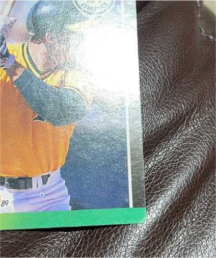 1989 Score #89 Athletics — front