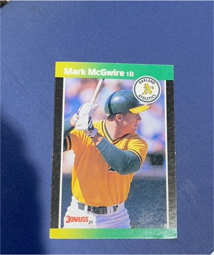 1989 Donruss #43 Mark McGwire — front