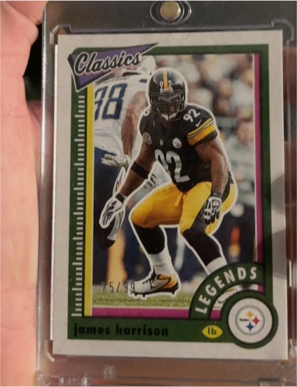 2022 Panini Classics #118 James Harrison — front
