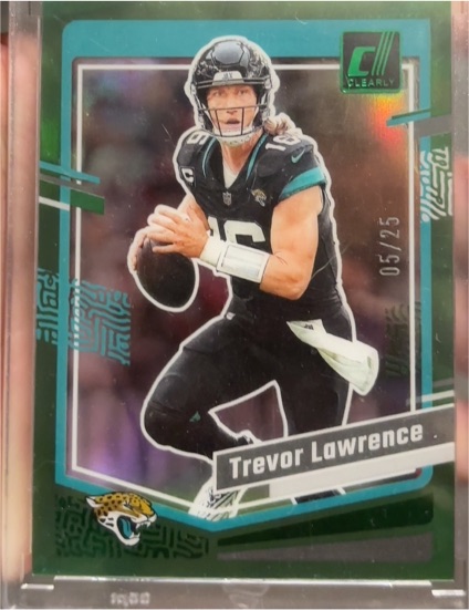 2023 Panini Clearly Donruss #23 Trevor Lawrence — front