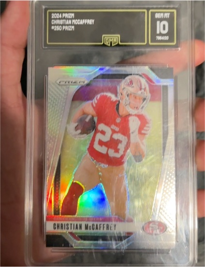 2024 Panini Prizm #250 Christian McCaffrey — front