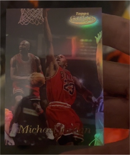 1998 Topps Gold Label #GL1 Michael Jordan — front