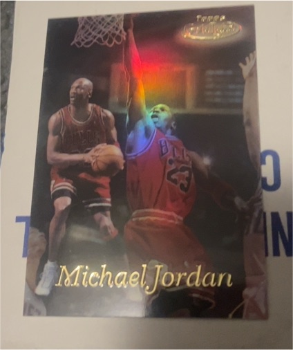 1998-99 Topps Gold Label #GL1 Michael Jordan — front