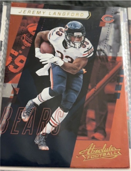 2017 Panini Absolute Football #47 Jeremy Langford — front