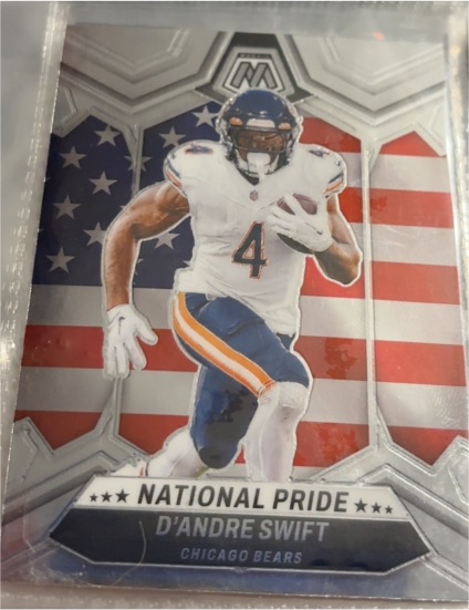 2024 Panini Mosaic #260 D'Andre Swift National Pride — front