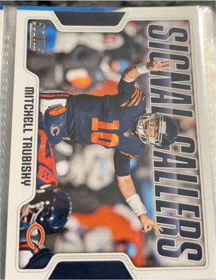 2018 Panini Score Signal Callers #6 Mitchell Trubisky — front