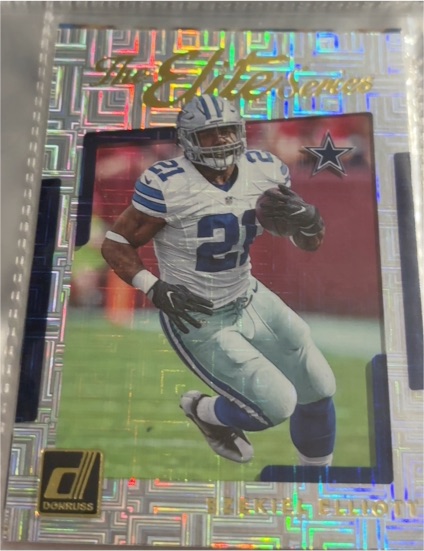 2017 Donruss The Elite Series #12 Ezekiel Elliott — front