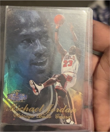 1997-98 Fleer Flair Showcase #1 Michael Jordan — front