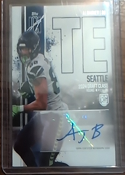 2024 Topps Signature Class #RCA-AB AJ Barner — front