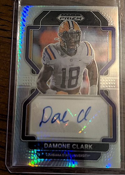 2022 Panini Prizm Draft Picks #RA-DCL Damone Clark — front