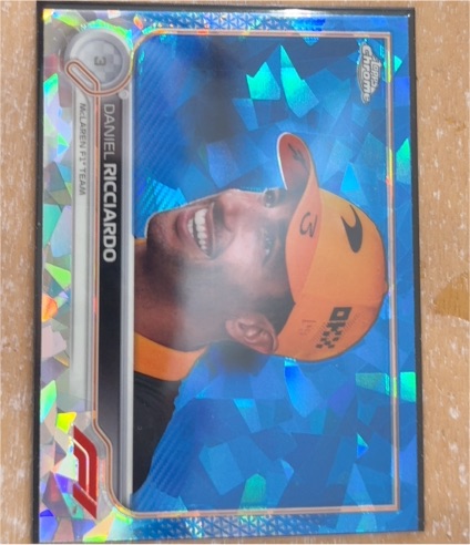 2022 Topps Chrome Formula 1 #38 Daniel Ricciardo — front