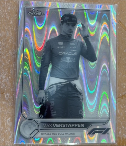 2022 Topps Chrome Formula 1 #2 Max Verstappen — front