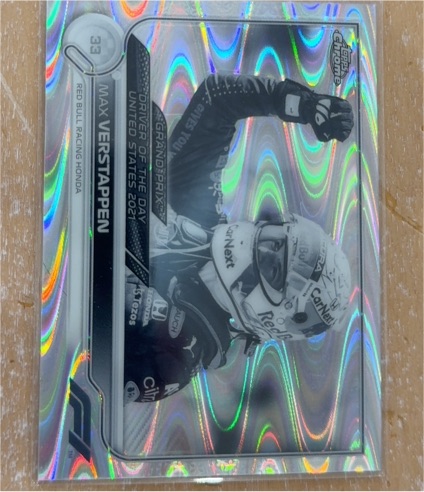 2022 Topps Chrome Formula 1 #188 Max Verstappen — front