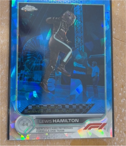 2022 Topps Chrome Formula 1 #151 Lewis Hamilton — front